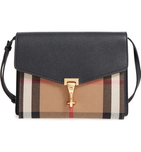 Burberry Small House Check Macken Crossbody Bag (BUR433629)